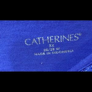 Catherine's top with lace neck detail